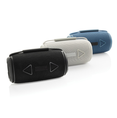 Logo trade corporate gift photo of: Prisma RCS recycled plastic IPX 4 waterpoof 16W speaker